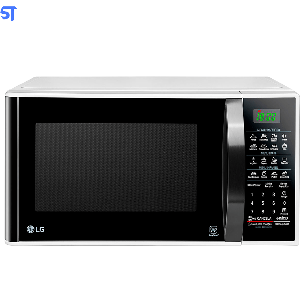 Micro-Ondas LG MS3091BCA. Fwhglgz Solo 30 Litros 220V